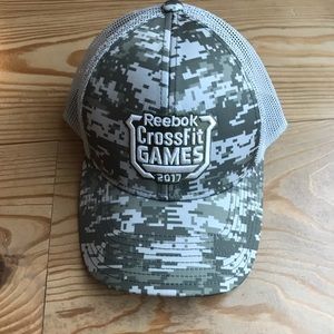 Reebok CrossFit Games Digital Camo SnapBack Hat Unisex NWOT